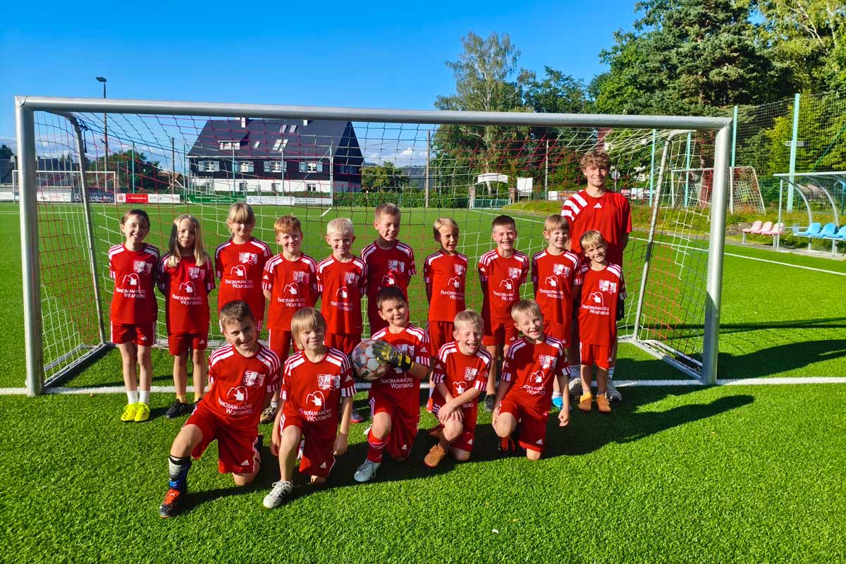 Mannschaftsfoto F-Junioren